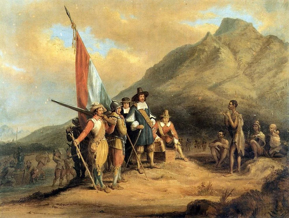 Nederlanders se Eerste Kontak met die Khoisan