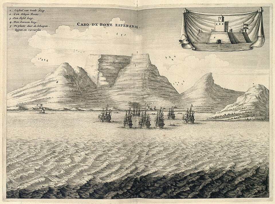 Die VOC-nedersetting aan die Kaap de Goede Hoop